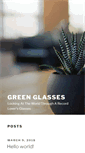 Mobile Screenshot of greenglasses.co.uk