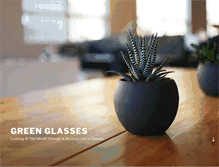 Tablet Screenshot of greenglasses.co.uk